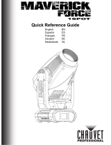 Chauvet Professional Maverick Force 1 Spot Reference guide