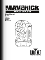 Chauvet Professional Maverick MK2 Wash User manual