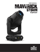 Chauvet Maverick Storm 1 Spot User manual