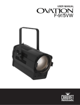 Chauvet Professional OVATION F-915VW User manual