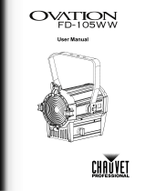 Chauvet Ovation H-105WW User manual