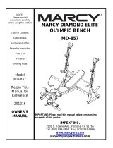 Marcy MD-857 Owner's manual