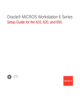 Oracle MICROS Workstation 6 Series Setup Manual