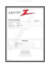 Zenith L23W36 - 23" Widescreen Flat-Panel HD-Ready LCD TV User manual