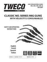 Tweco Classic No. Series Mig Guns User manual