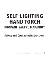 ESAB Self-Lighting Hand Torch User manual