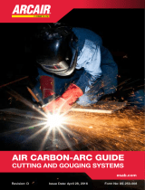 Arcair Air Carbon-Arc Guide Cutting and Gouging Systems User manual