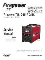 ESAB Firepower TIG 200 AC/DC Inverter Arc Welder User manual