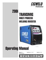 ESAB 200i Transmig Multi Process Welding Inverter User manual