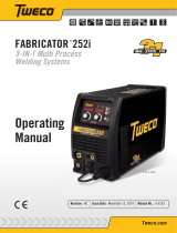 Tweco FABRICATOR® 252i 3-IN-1 Multi Process Welding Systems User manual