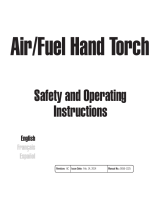 Victor Technologies Air/Fuel Hand Torch User manual