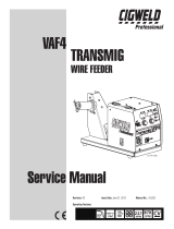ESAB 250 350 Weldskill Mig Welding Machine 4R Wirefeeder (Optional) User manual