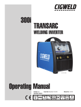 CIGWELD 300i Transarc Welding Inverter User manual