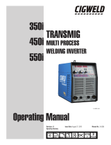 CIGWELD 350i 450i 550i Transmig Multi Process Welding Inverter User manual