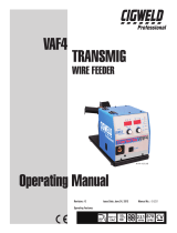 ESAB VAF4 Transmig Wire Feeder User manual