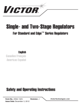 Victor Single- and Two-Stage Regulators User manual