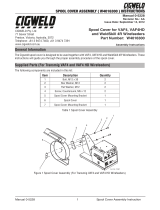 CIGWELD VAF4HD and WeldSkill 4R Wirefeeders User manual
