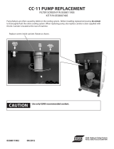 ESAB CC-11 Pump Replacement User manual
