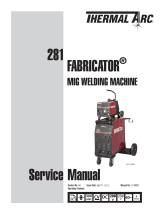 ESAB 281 FABRICATOR® Mig Welding Machine User manual
