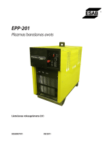 ESAB EPP-201 Plasma Power Source User manual