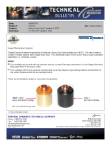 Thermal Dynamics 1Torch Heavy Duty Start Cartridge Troubleshooting instruction
