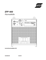 ESAB EPP-400 Plasma Power Source User manual