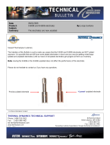 Thermal Dynamics 9-6006 and 9-6506 Electrodes Troubleshooting instruction