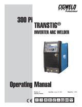 ESAB 300 Pi TRANSTIG® Inverter Arc Welder User manual