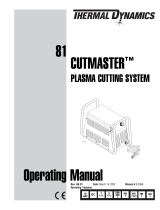 ESAB 81 CUTMASTER™ Plasma Cutting System User manual