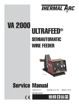 ESAB VA 2000 ULTRAFEED® Semiautomatic Wire Feeder User manual