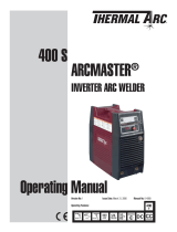 ESAB 400 S ARCMASTER® Inverter Arc Welder User manual