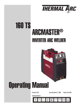 Thermal Arc 160 TS ARCMASTER® Inverter Arc Welder User manual