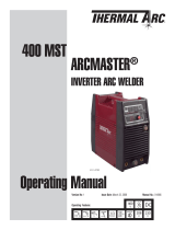 Thermal Arc 400 MST ARCMASTER® Inverter Arc Welder User manual