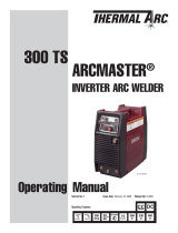 Thermal Arc 300 TS ARCMASTER® Inverter Arc Welder User manual