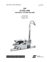 ESAB SIP Ultra-Line Portable Cutting Machine User manual