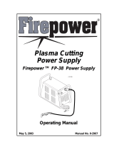 ESAB Plasma Cutting Power Supply User manual