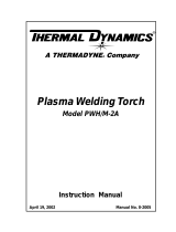 ESAB Plasma Welding Torch Model PWH/M-2A User manual