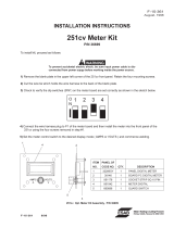ESAB 251cv Meter Kit Installation guide