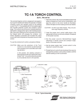 ESAB TC-1A Torch Control Troubleshooting instruction