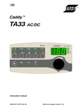 ESAB Caddy™ TA33 AC/DC User manual