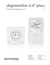 Miniland Baby digimonitor 2.4" plus User manual