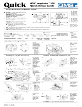 QMS Magicolor 330 EX Quick Setup Manual