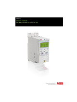 ABB ACS320 series User manual
