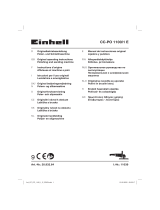 Einhell Car Classic CC-PO 1100/1 E User manual