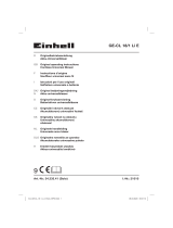 Einhell Classic GE-CL 18/1 Li E-Solo User manual