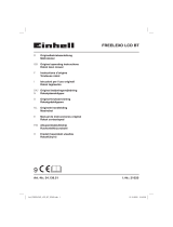 EINHELL FREELEXO 1200 LCD BT User manual