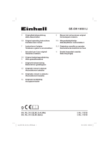 EINHELL GE-CM 18/33 Li-Solo Owner's manual