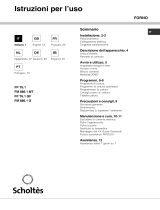 Scholtes FP T6.1 GF Owner's manual