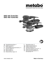 Metabo SXE 450 TURBOTEC Owner's manual