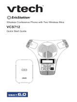 VTech ErisStation VCS712 Quick start guide